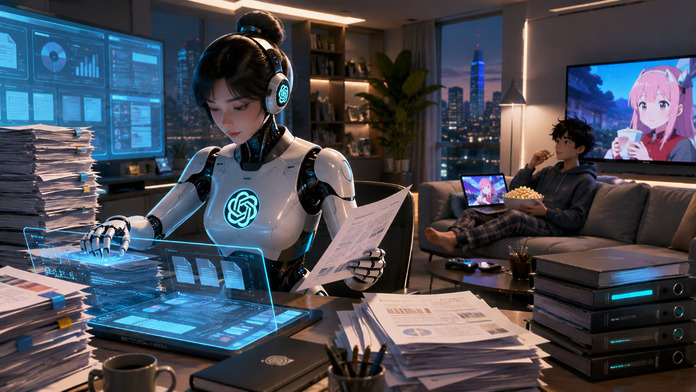 chatgpt-work-let-your-life-easier-01 只需指定目標 AI 就能生成成品 ChatGPT Work 體驗分享