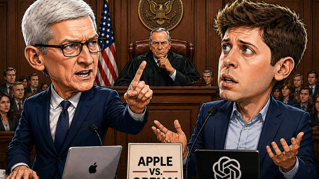Apple 上星期入稟法院指 OpenAI 有系統地竊取 Apple 的商業機密,用於開發他們的硬件裝置。