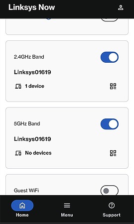 Wi-Fi 設定。