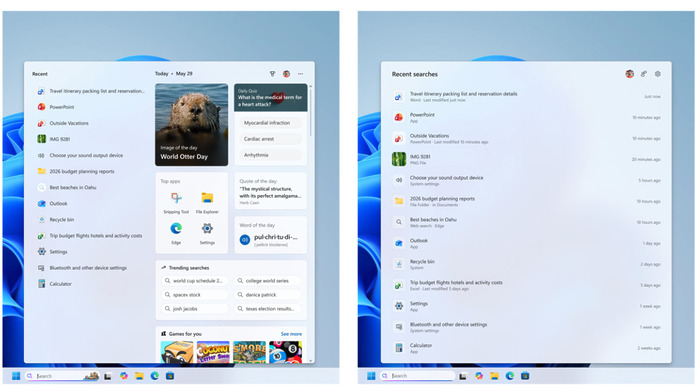 windows-11-search-box-update-less-clutter-more-control-01 Windows 11 搜尋更新測試