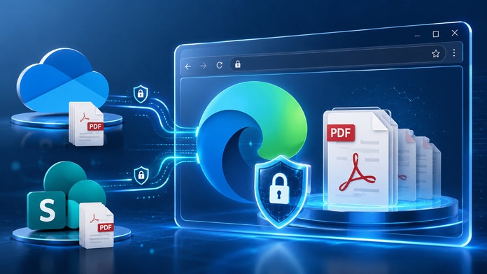 onedrive-block-screenshots-sensitive-pdfs-edge-only-01 OneDrive 新功能堵截長期缺口 封鎖敏感 PDF 畫面擷取但僅限 Edge