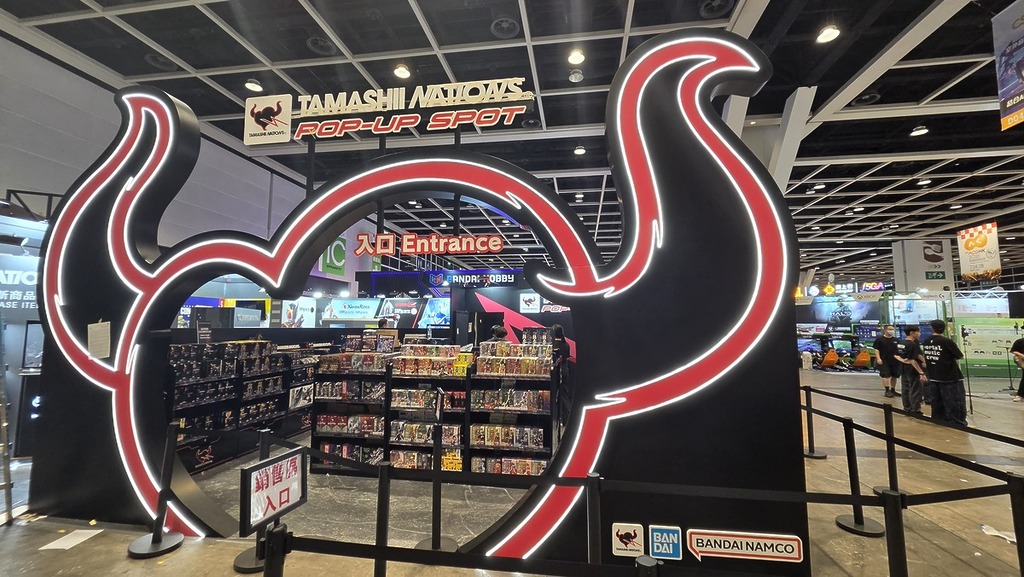 TAMASHII NATIONS 購物區分開了