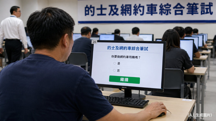 taxi-and-ride-hailing-vehicle-combined-written-test-opens-for-application-01 網約車規管新法例生效 筆試接受報名.非法載客可「釘牌」3 年