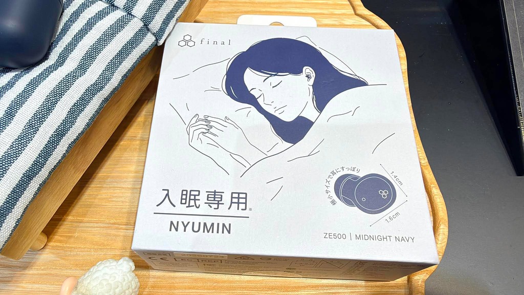 雖說是入眠耳機,但其實 final ZE500 NYUMIN 是一款小巧的音樂耳機。
