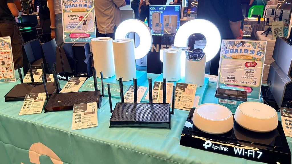 入門的 BE25 支援 BE5000 的傳送速度及 2.5Gbps 有線網絡,如果家中最近升級了 2.5G 寬頻的話,會是不錯的選擇。