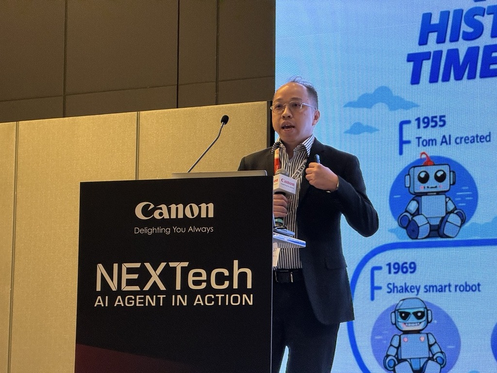 葉偉基表示,AI 代理具備自主執行能力,能有效善用企業既有數據資產,大幅縮短端到端的工作流程。