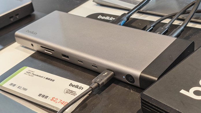 Belkin Thunderbolt 5 14 合 1 擴展基座