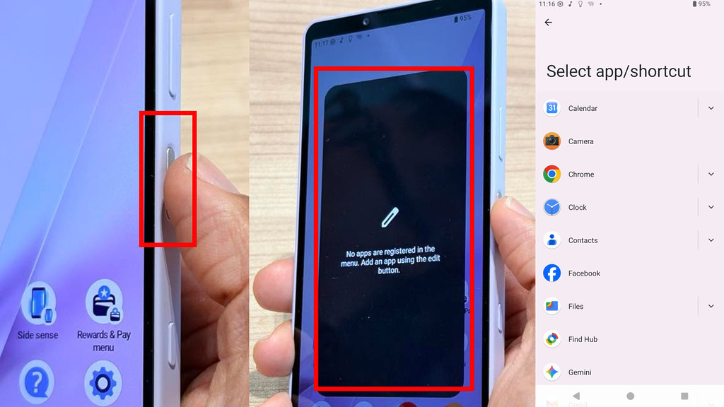 Xperia 10 VIII 首度加入快捷操作,用戶只需連續按兩下側邊電源按鈕,即可瞬間喚出常用的 App 工具捷徑,官方原意是想用家將例如八達通、AlipayHK、PayMe 或會員卡選單,無須解鎖再開啟 App,大大加快日常付款流程。