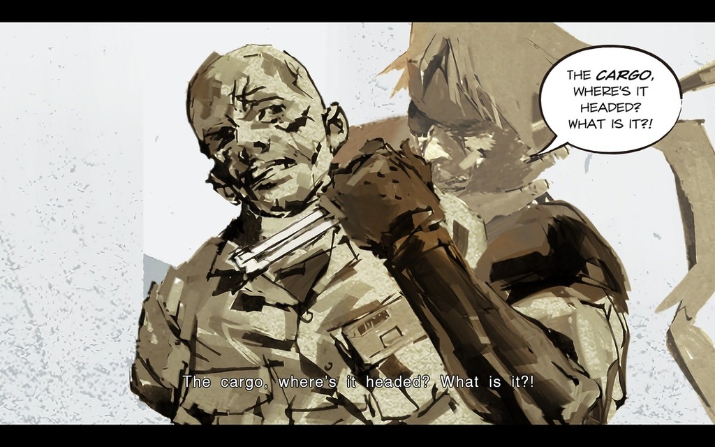 《Metal Gear Solid: Peace Walker (HD Collection version)》結合漫畫風格演出