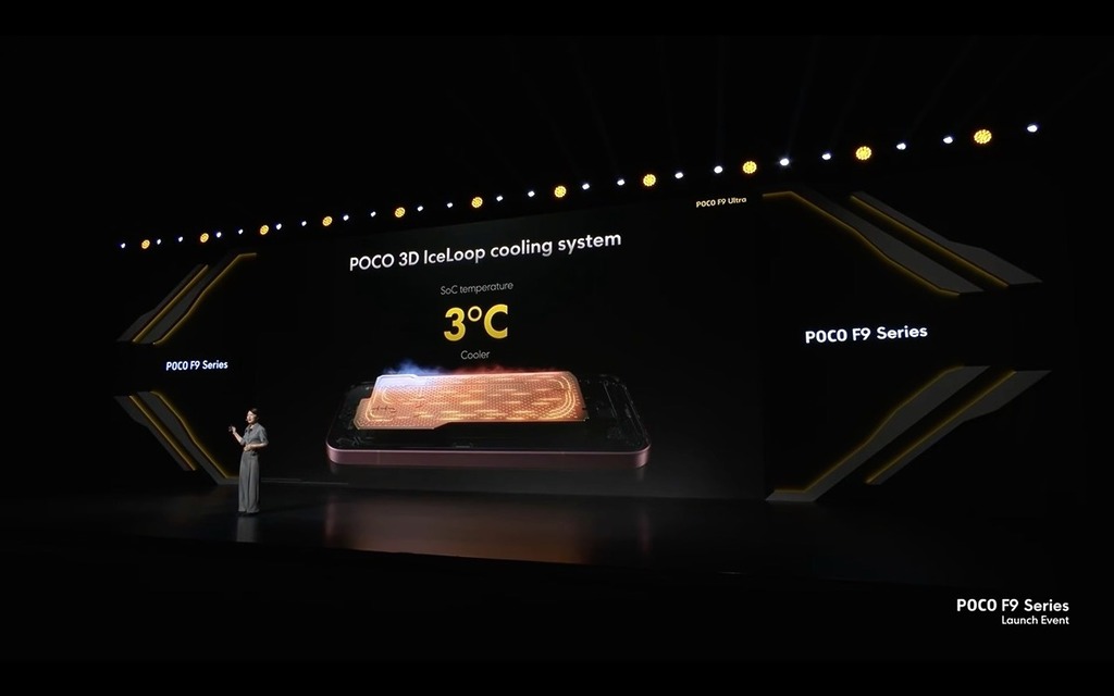散熱沿用進階 3D IceLoop,聲稱 SoC 溫度可降約 3°C。