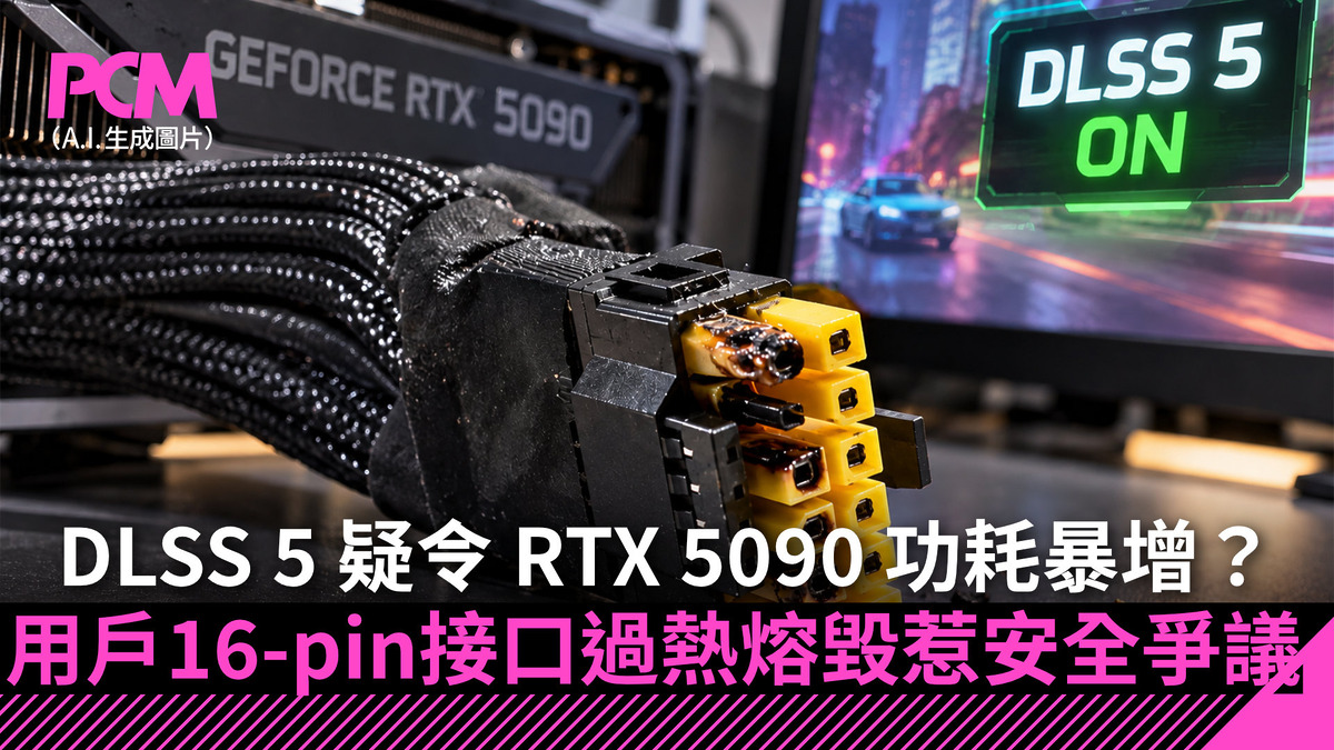Photo: pcmarket.com.hk DLSS 5 Boosts RTX 5090 Power Draw Over 600W, Leading to Connector Melting