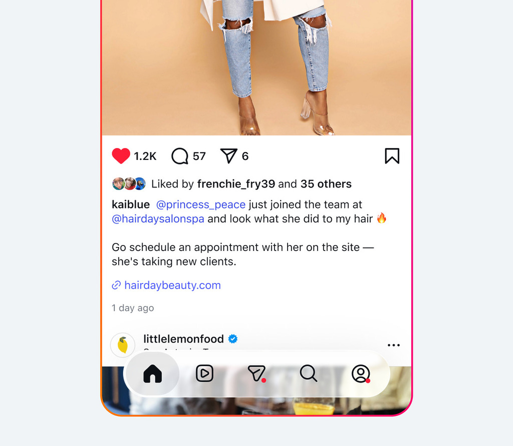 Instagram 的貼文和 Reels 一直都不能加上連結，但訂閱 Advanced 方案的話就可以加入連結。
