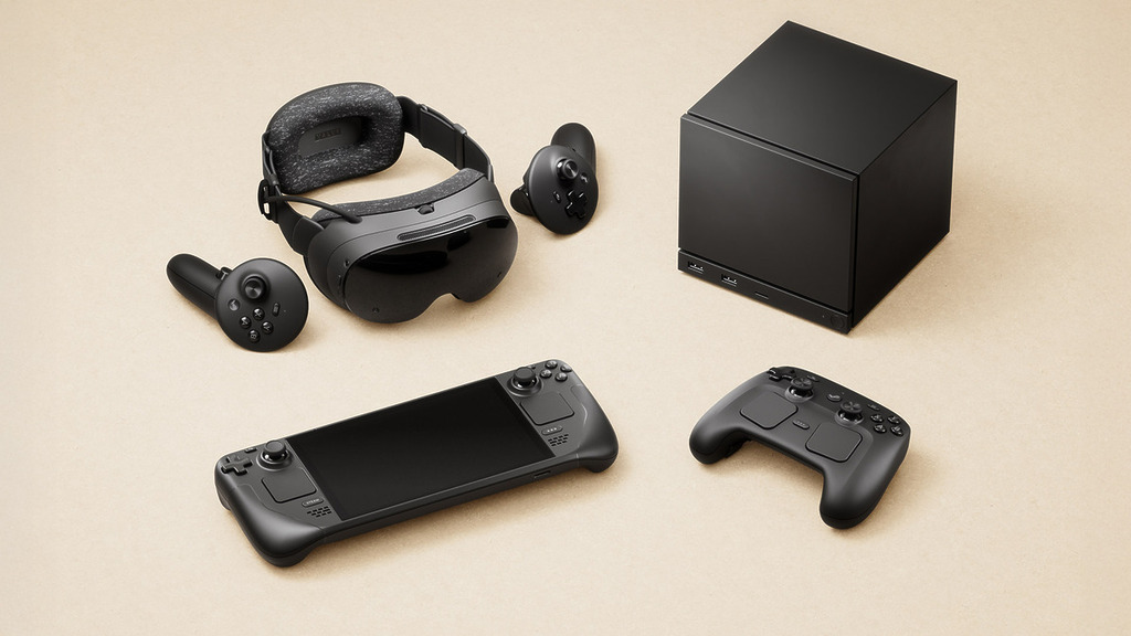 Steam Frame 的另一個優勢是與 Steam 生態圈的整合，用戶可以將 PC、筆電、Steam Machine 以至 Steam Deck 的遊戲畫面無線傳送到 Steam Frame 模擬大屏幕遊玩。