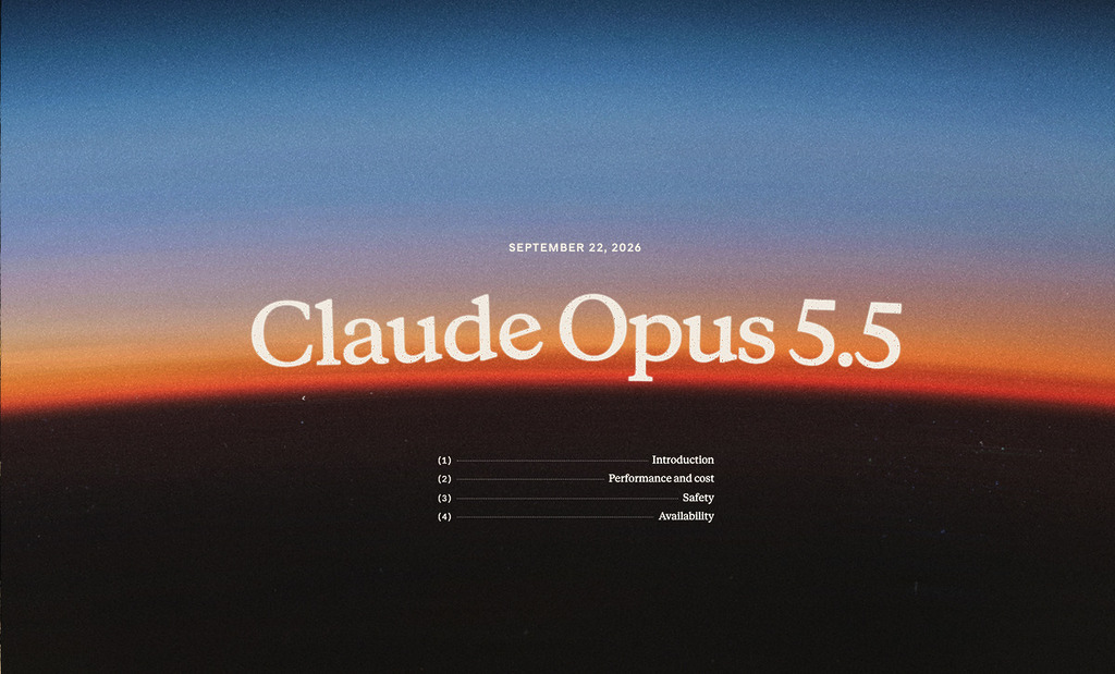 比 GPT-6 Sol 和 Luna 早一會發佈的是 Anthropic 的 Claude Opus 5.5，主打複雜編程、代理任務、電腦使用和知識型工作等。