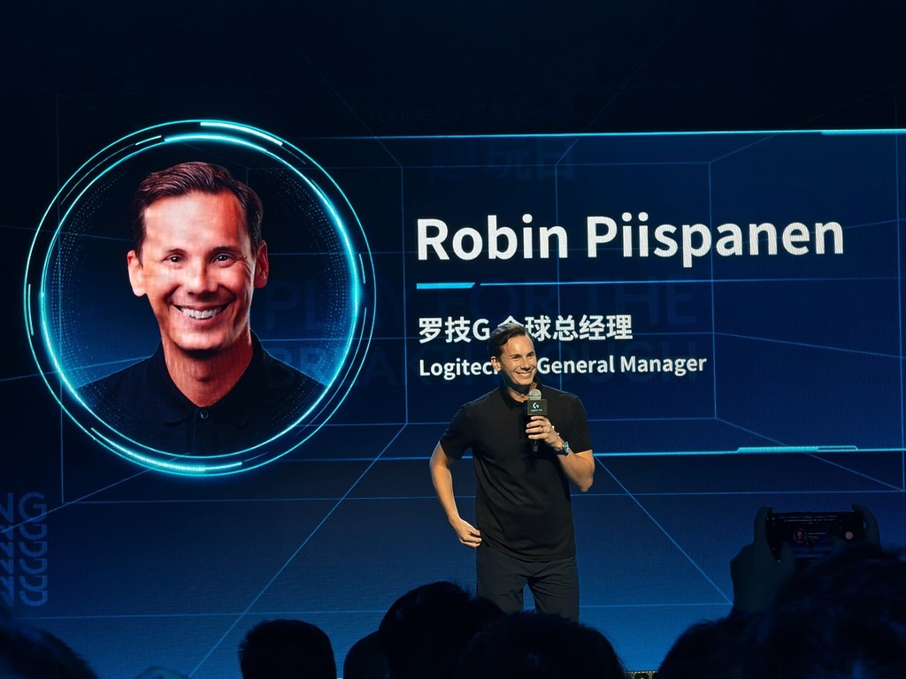 Logitech General Manager Robin Piispanen 帶來多款 Pro 系列電競產品。