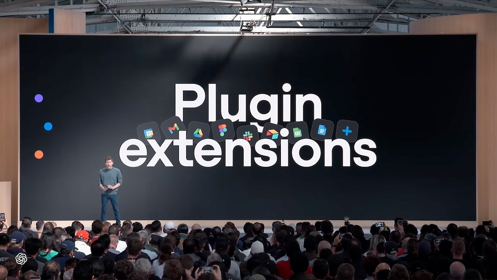 Plugin Extensions 開放 OpenAI 用來建立 ChatGPT 功能的平台技術。