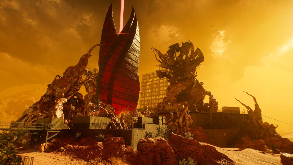 受《Dead Space》2023 重製版啟發的 Area 51 場景