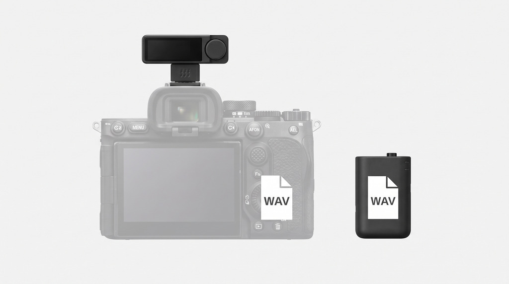 部分兼容的 Sony 相機更支援直接在機內保存 32-bit float WAV 檔案,進一步簡化後期流程。